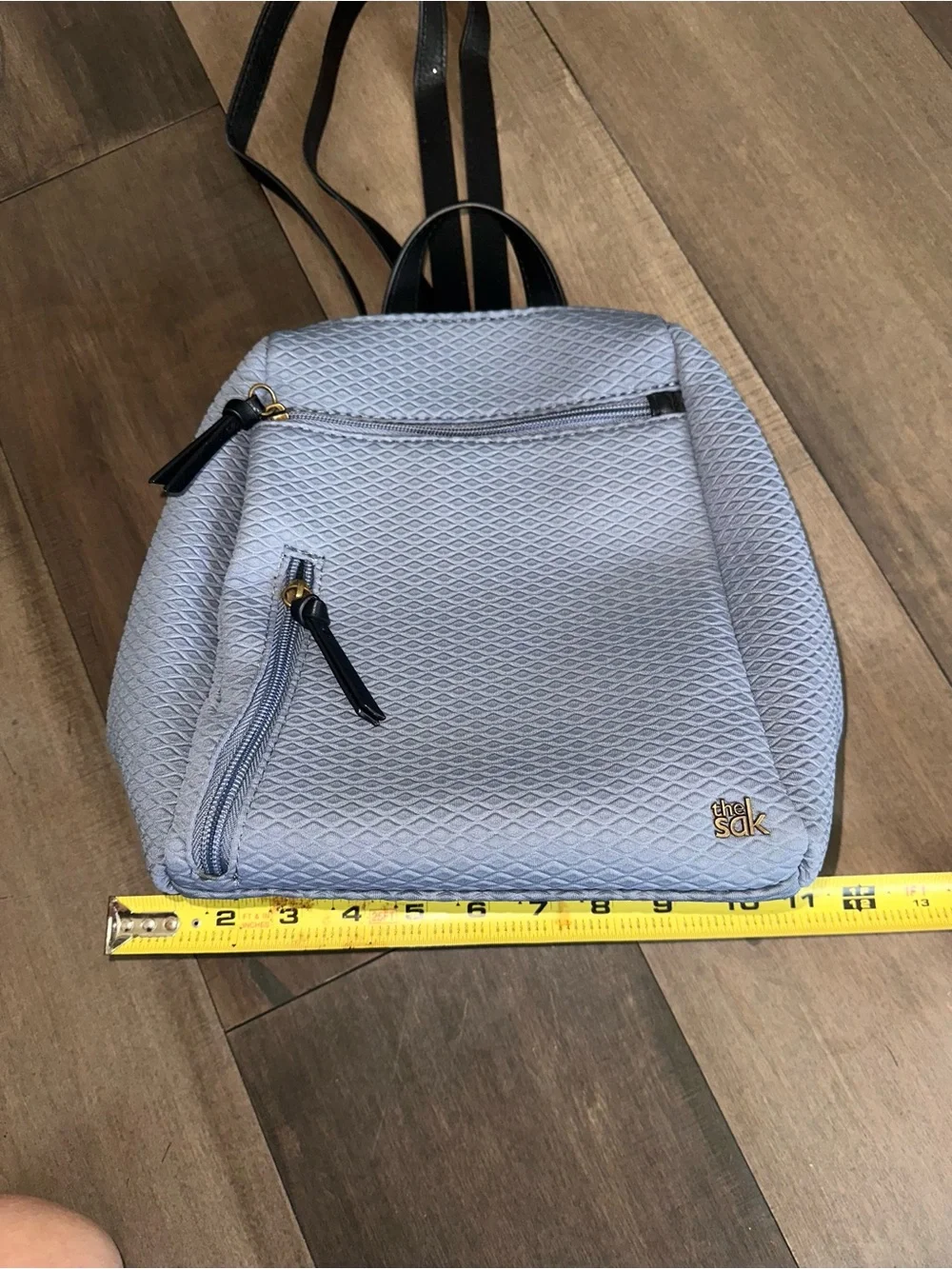 The Sak Quilted Light Blue Women’s Backpack- new, never used